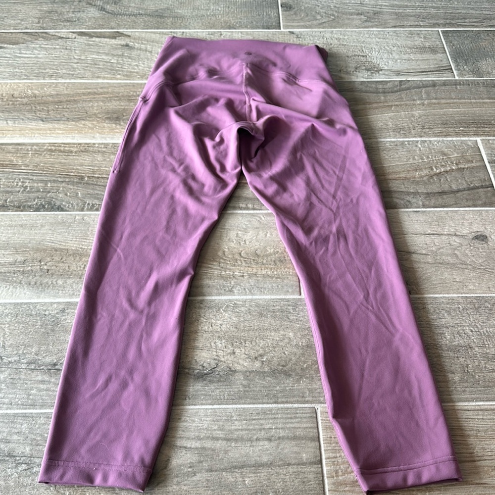 Lulu lemon light purple leggings